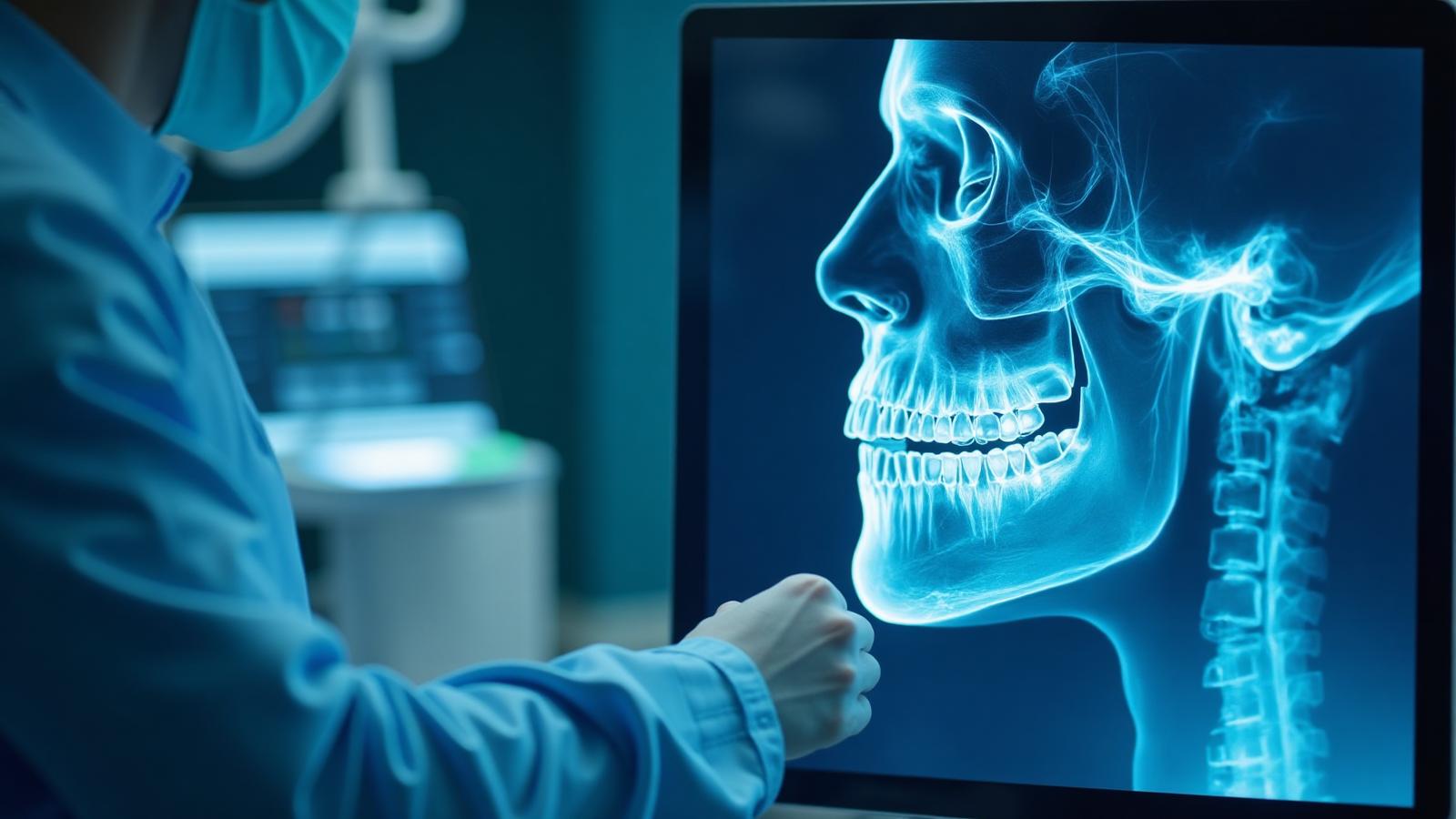 Nowoczesny pantomogram - zdjęcie panoramiczne zębów